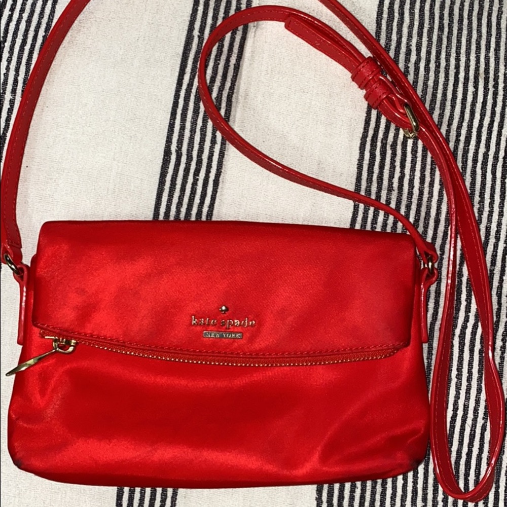Red Kate Spade Crossbody